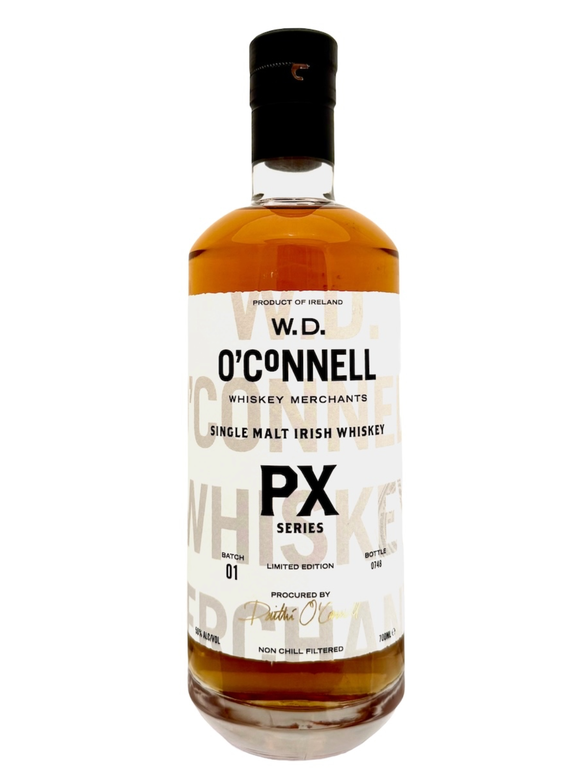 W.D. O’Connell PX Series Batch #01 Single Malt Irish Whiskey Limited Edition 50% Vol. 0,7l