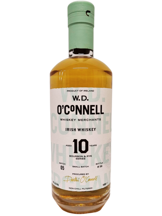 W.D. O’Connell 10 Jahre Bourbon & Rye Series Single Grain Irish Whiskey 48% Vol. 0,7l