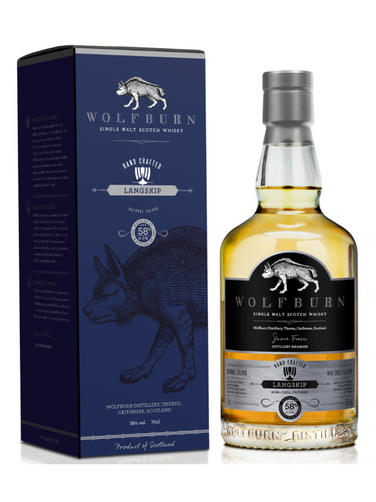 Wolfburn Langskip Highland Single Malt Whisky 58% Vol. 0,7l