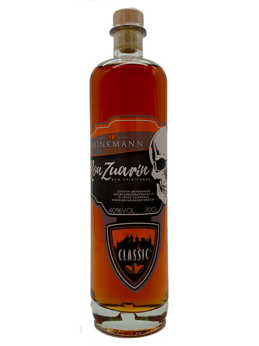 Brinkmann Finest Ron Zuarin Classic Rum-Spirituose 40% Vol. 0,7l