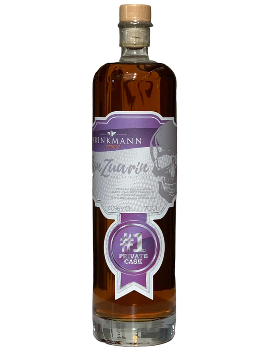 Brinkmann Finest Ron Zuarin Private Cask #1 Rum-Spirituose 40% Vol. 0,7l